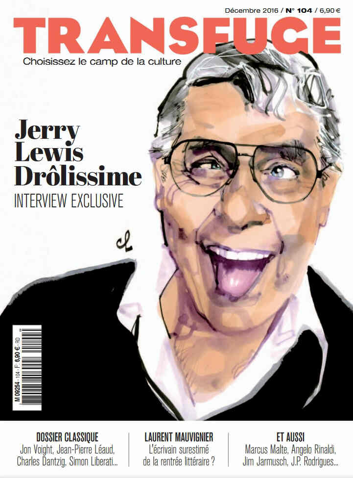TRANSFUGE magazine side cover Issue 104 December 2016