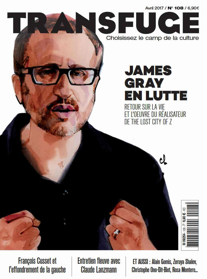 TRANSFUGE magazine side cover Issue 108 April 2017