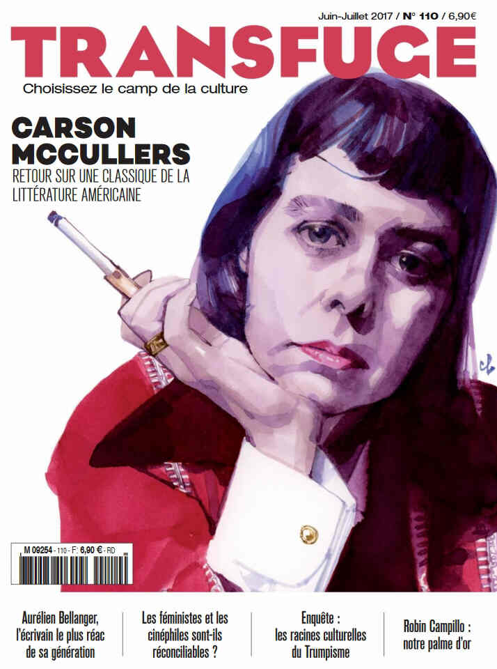 TRANSFUGE magazine side cover Issue 110 June/July 2017