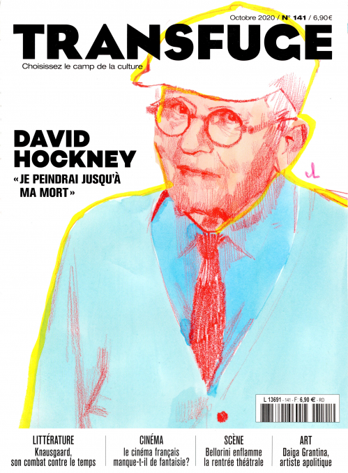 TRANSFUGE magazine side cover Issue 141  October 2020