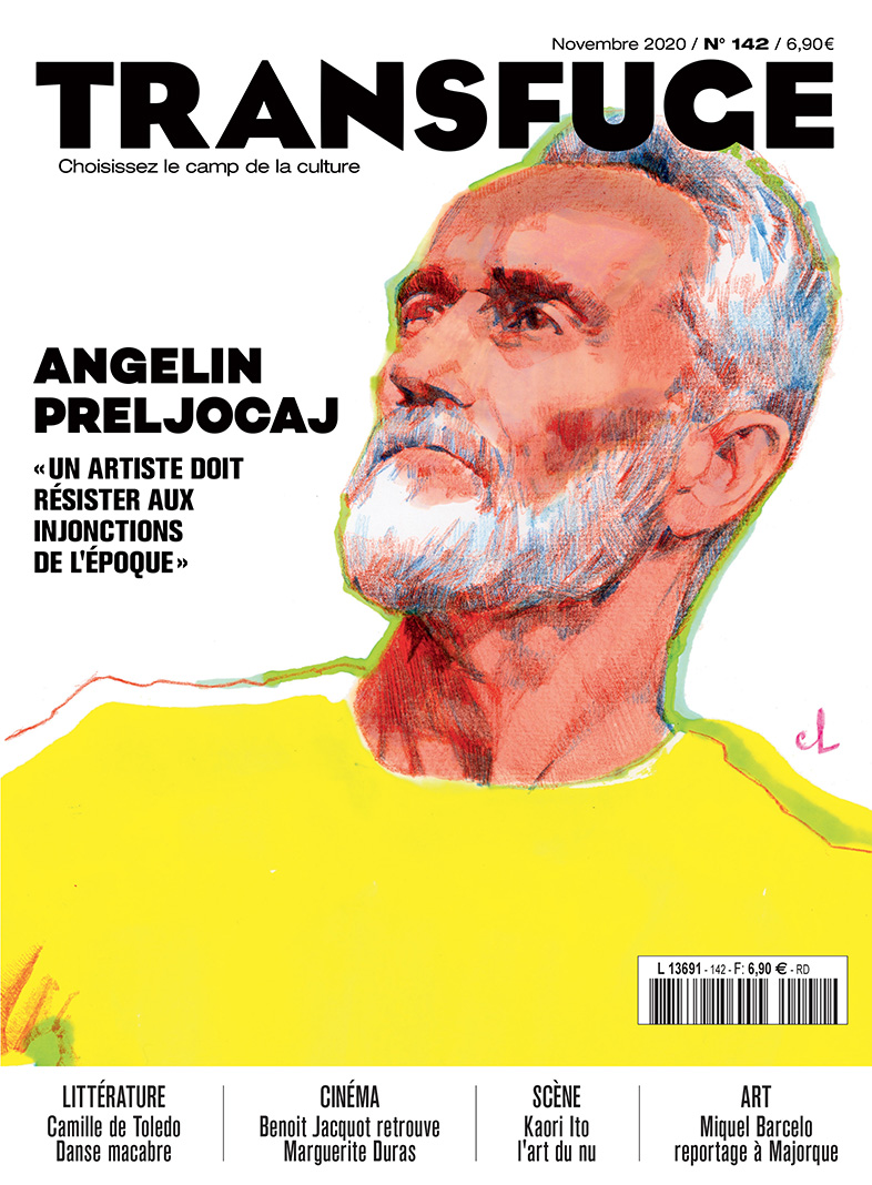 TRANSFUGE magazine side cover Issue 142  November 2020