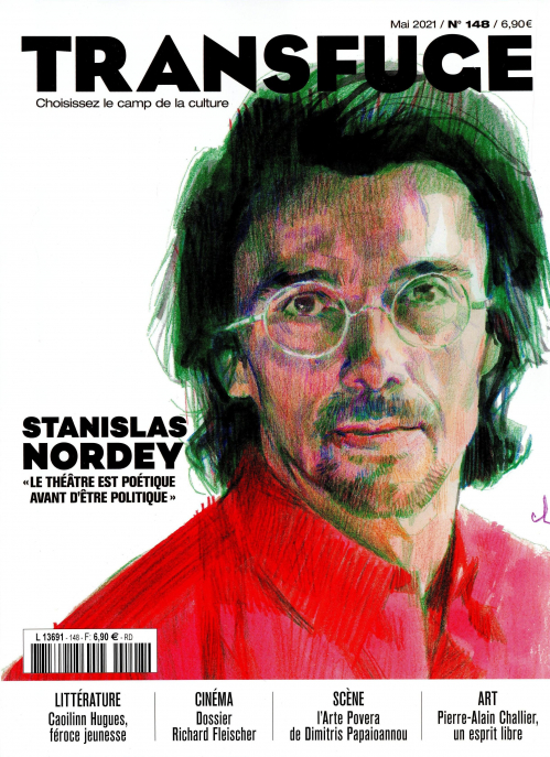 TRANSFUGE magazine side cover Issue 148  May 2021