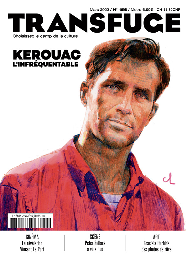 TRANSFUGE magazine side cover Issue 156  March 2022