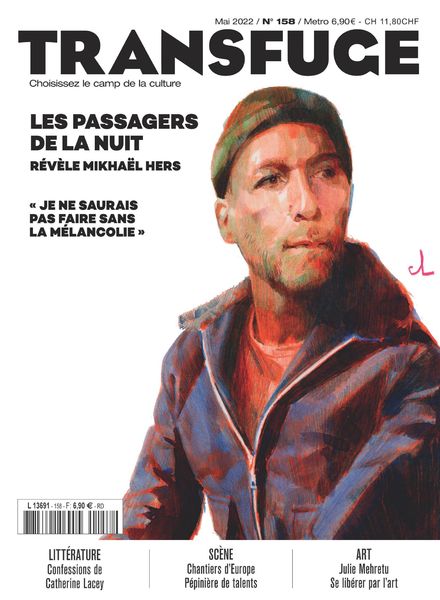TRANSFUGE magazine side cover Issue 158  May 2022
