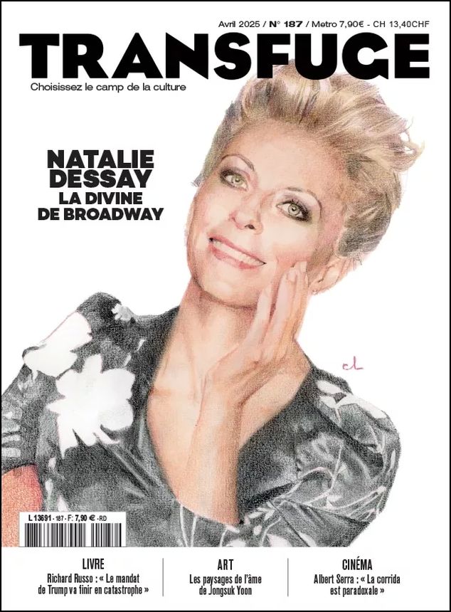 TRANSFUGE magazine side cover Issue 187  April 2025