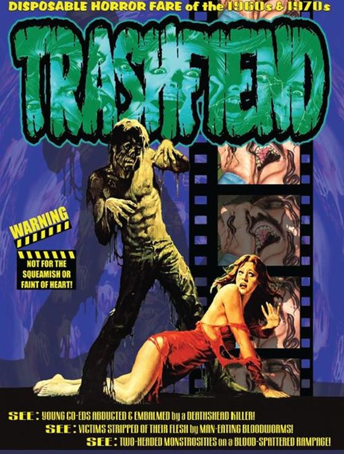 TRASHFIEND magazine side cover Book 2009