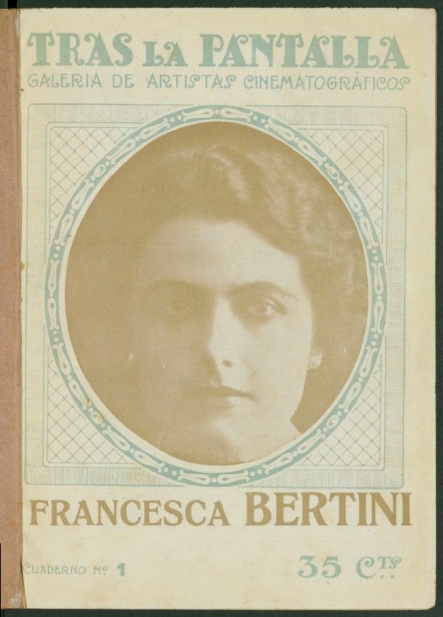 TRAS LA PANTALLA magazine side cover Issue 1 27 November 1920