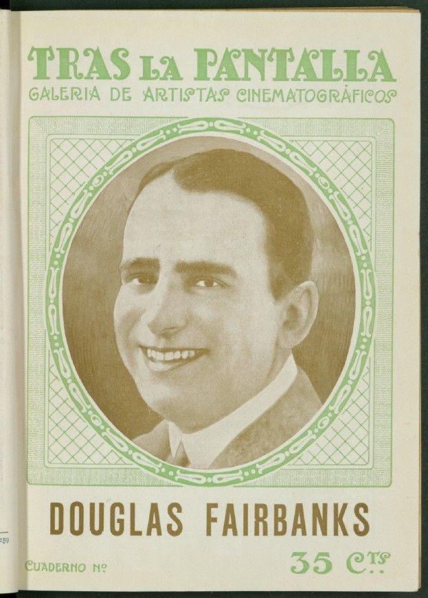TRAS LA PANTALLA magazine side cover Issue 3 11 December 1920