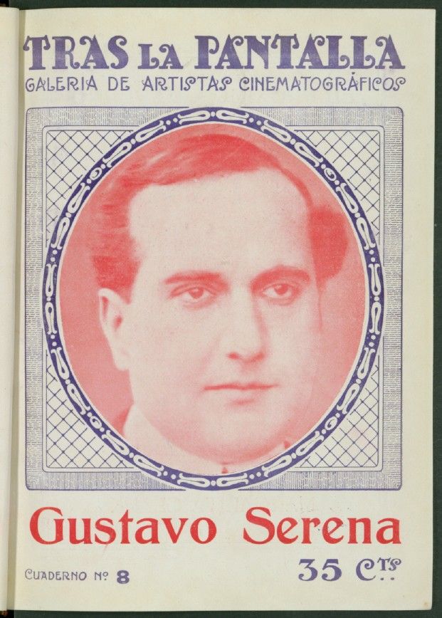 TRAS LA PANTALLA magazine side cover Issue 8 15 January 1921