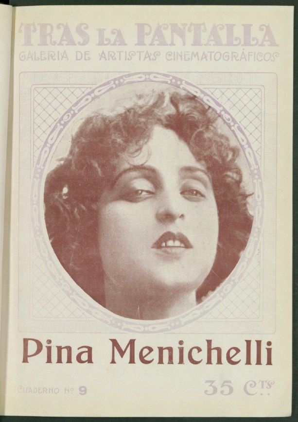 TRAS LA PANTALLA magazine side cover Issue 9 22 January 1921