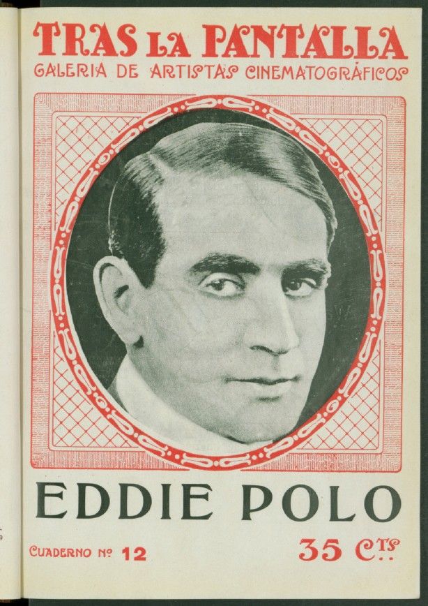 TRAS LA PANTALLA magazine side cover Issue 12 12 February 1921