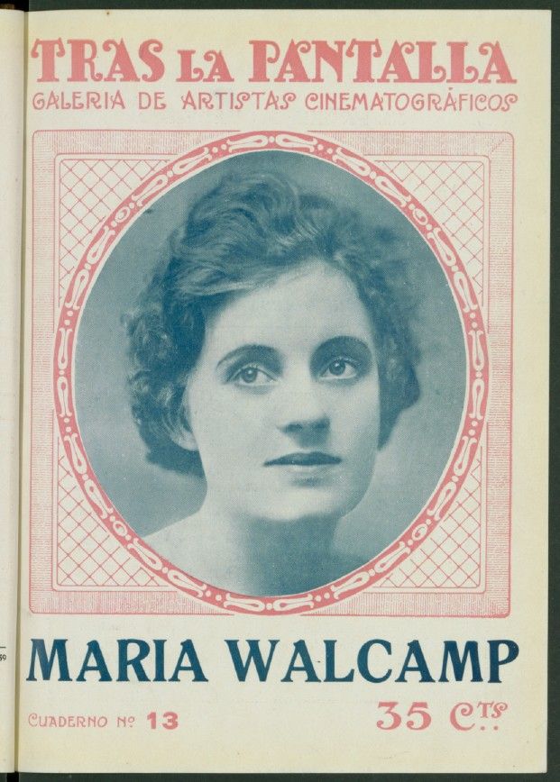 TRAS LA PANTALLA magazine side cover Issue 13 19 February 1921