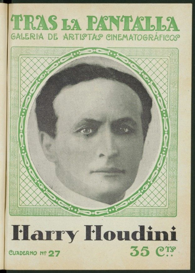 TRAS LA PANTALLA magazine side cover Issue 27 28 May 1921