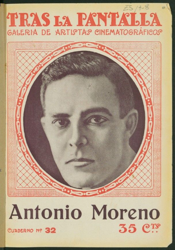 TRAS LA PANTALLA magazine side cover Issue 32 2 July 1921