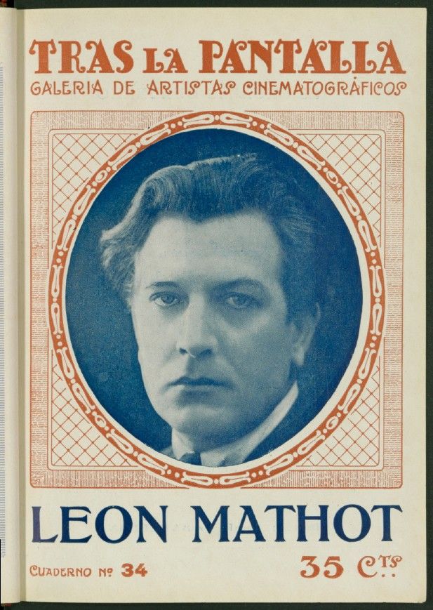 TRAS LA PANTALLA magazine side cover Issue 34 16 July 1921