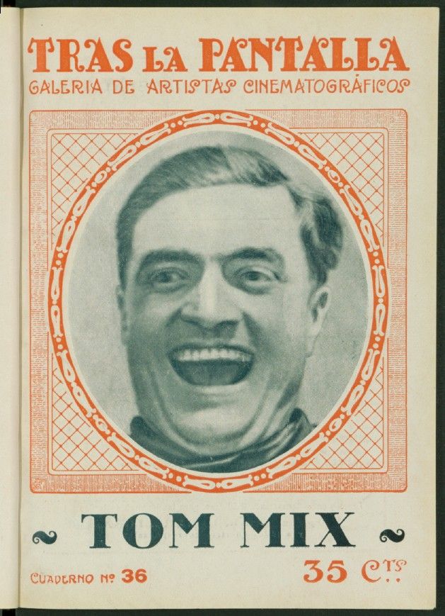 TRAS LA PANTALLA magazine side cover Issue 36 30 July 1921