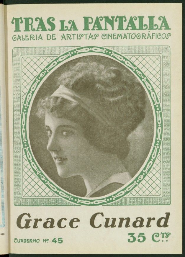 TRAS LA PANTALLA magazine side cover Issue 45 1 October 1921