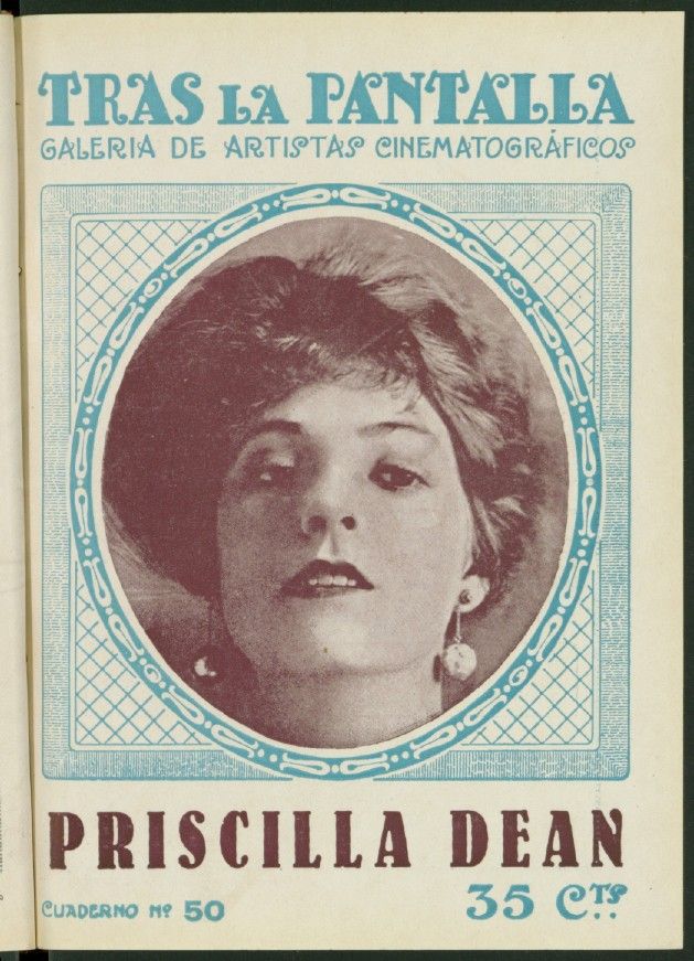 TRAS LA PANTALLA magazine side cover Issue 50 5 November 1921