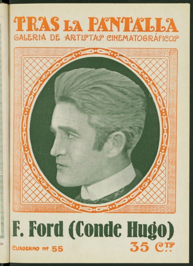 TRAS LA PANTALLA magazine side cover Issue 55 10 December 1921