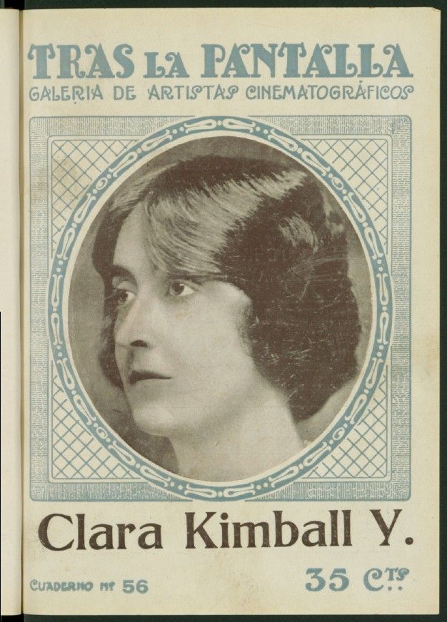 TRAS LA PANTALLA magazine side cover Issue 56 17 December 1921