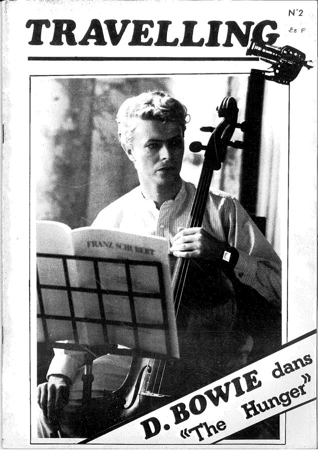 TRAVELLING magazine side cover Issue 2  July 1983