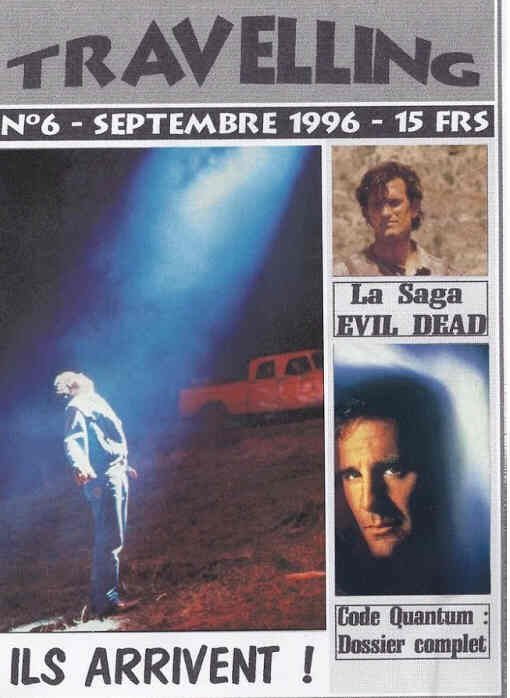 TRAVELLING 1995 magazine side cover Issue 6  September 1996