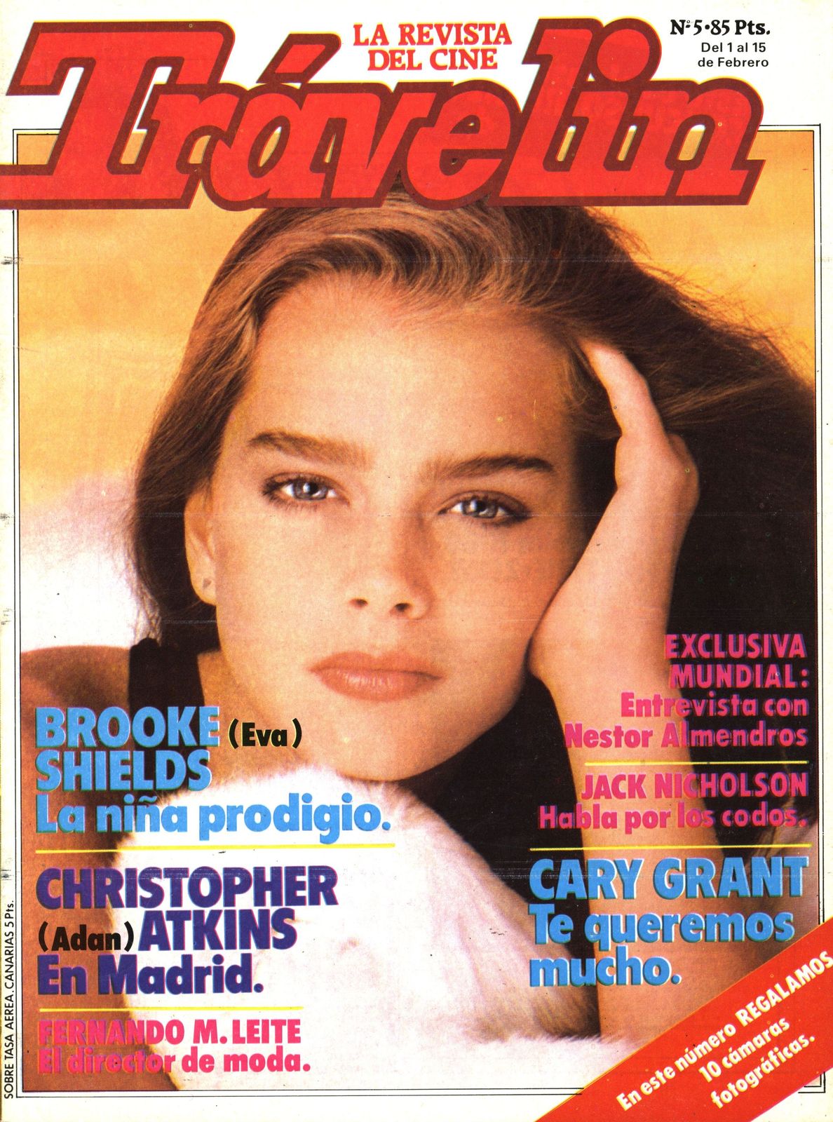 TRAVELIN magazine side cover Issue 5 1 February 1981