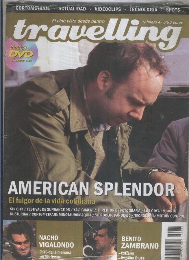 TRAVELLING magazine side cover Issue 4  1984