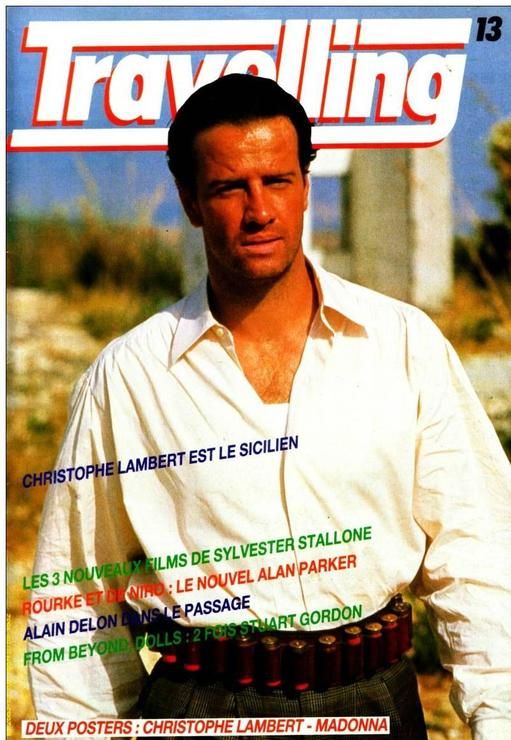 TRAVELLING magazine side cover Issue 13  1986
