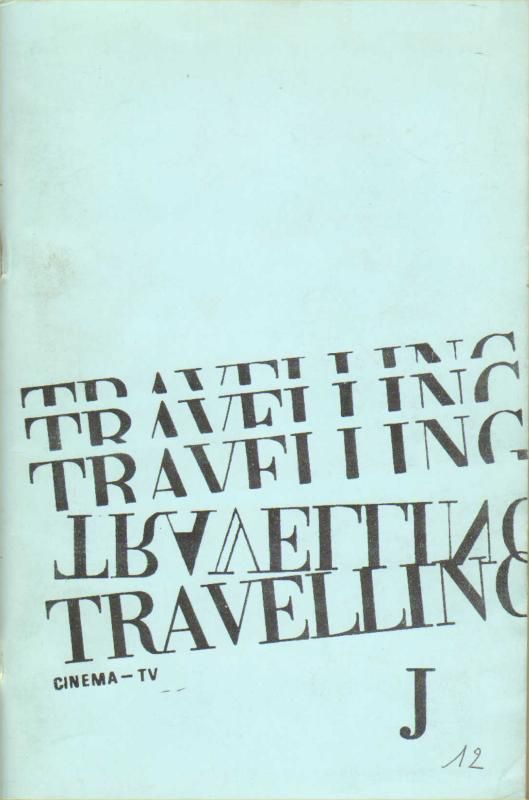 TRAVELLING (Ch) magazine side cover Issue 12 Spring 1966
