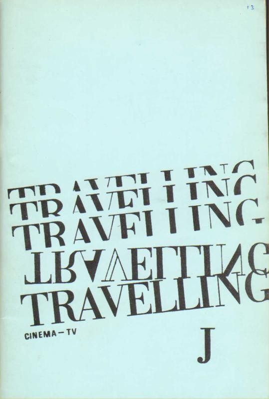 TRAVELLING (Ch) magazine side cover Issue 13 Summer 1966