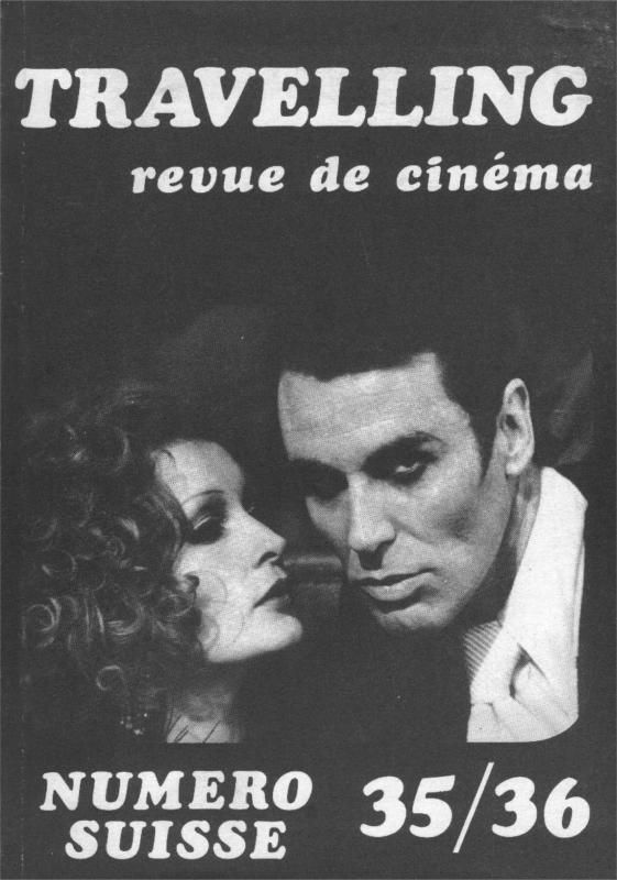 TRAVELLING (Ch) magazine side cover Issue 35/36 January 1973