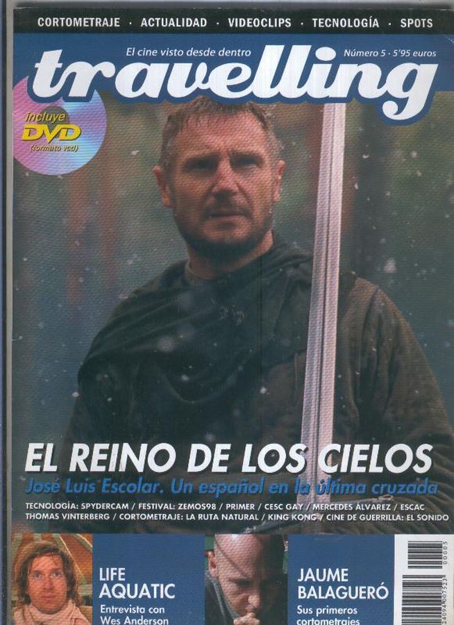 TRAVELLING (Spain) magazine side cover Issue 5   2005