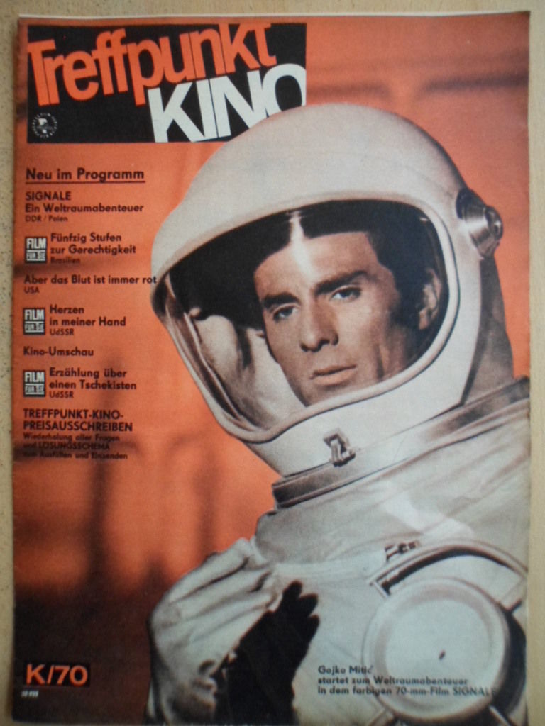 TREFFPUNKT KINO (DDR) magazine side cover Issue 11  1970
