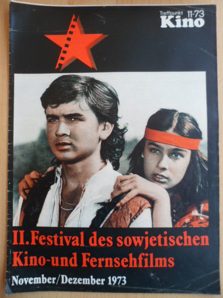 TREFFPUNKT KINO (DDR) magazine side cover Issue 11  1973