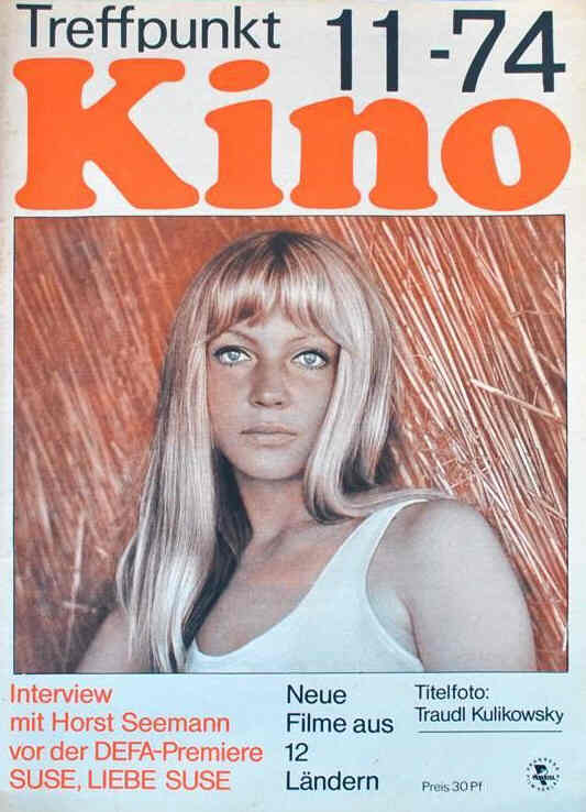 TREFFPUNKT KINO (DDR) magazine side cover Issue 11  1974