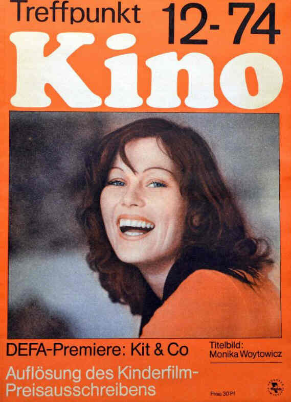 TREFFPUNKT KINO (DDR) magazine side cover Issue 12  1974