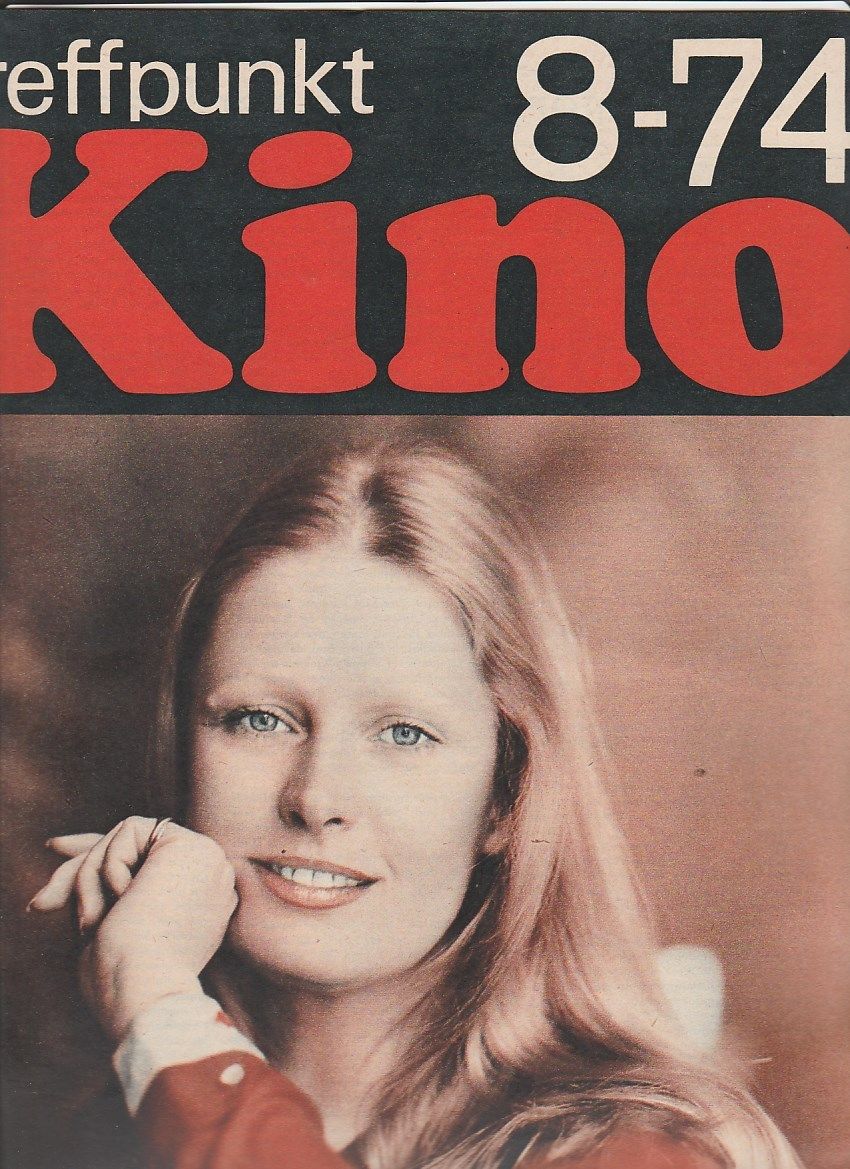 TREFFPUNKT KINO (DDR) magazine side cover Issue 8  1974