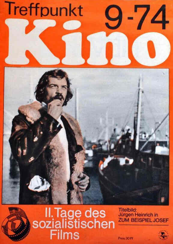TREFFPUNKT KINO (DDR) magazine side cover Issue 9  1974