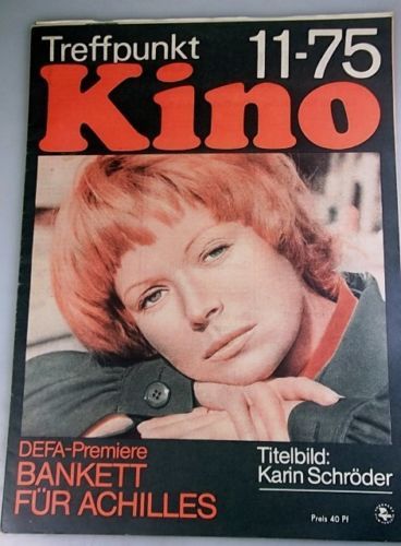 TREFFPUNKT KINO (DDR) magazine side cover Issue 11  1975