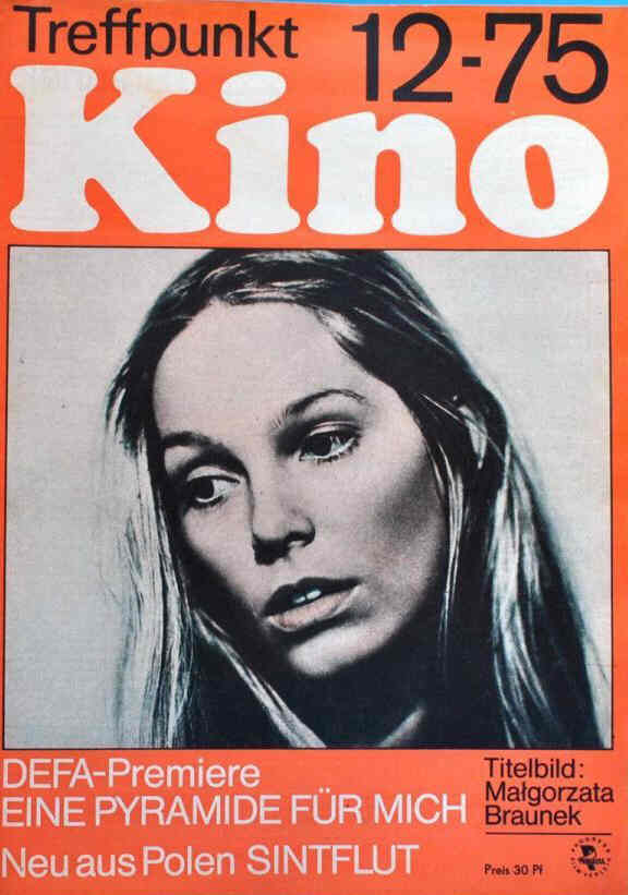 TREFFPUNKT KINO (DDR) magazine side cover Issue 12  1975