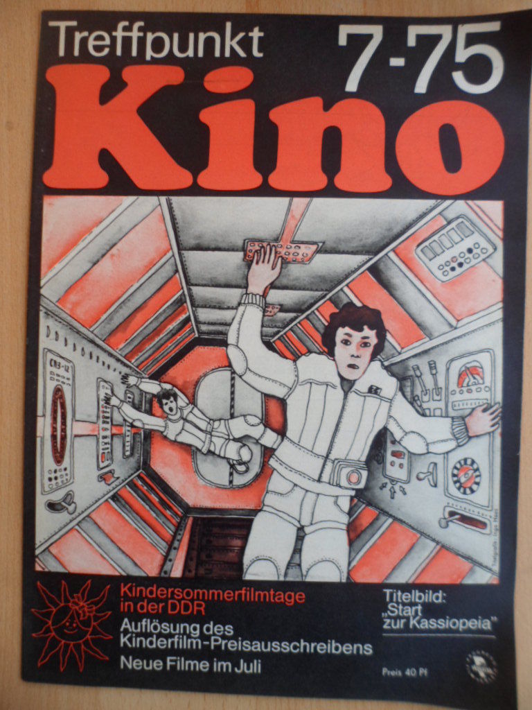 TREFFPUNKT KINO (DDR) magazine side cover Issue 7  1975