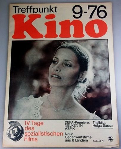 TREFFPUNKT KINO (DDR) magazine side cover Issue 9  1976