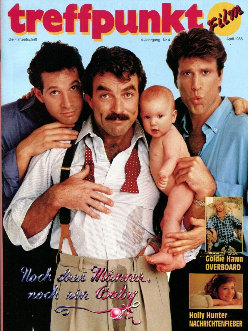 TREFFPUNKT KINO magazine side cover Issue 4  April 1988