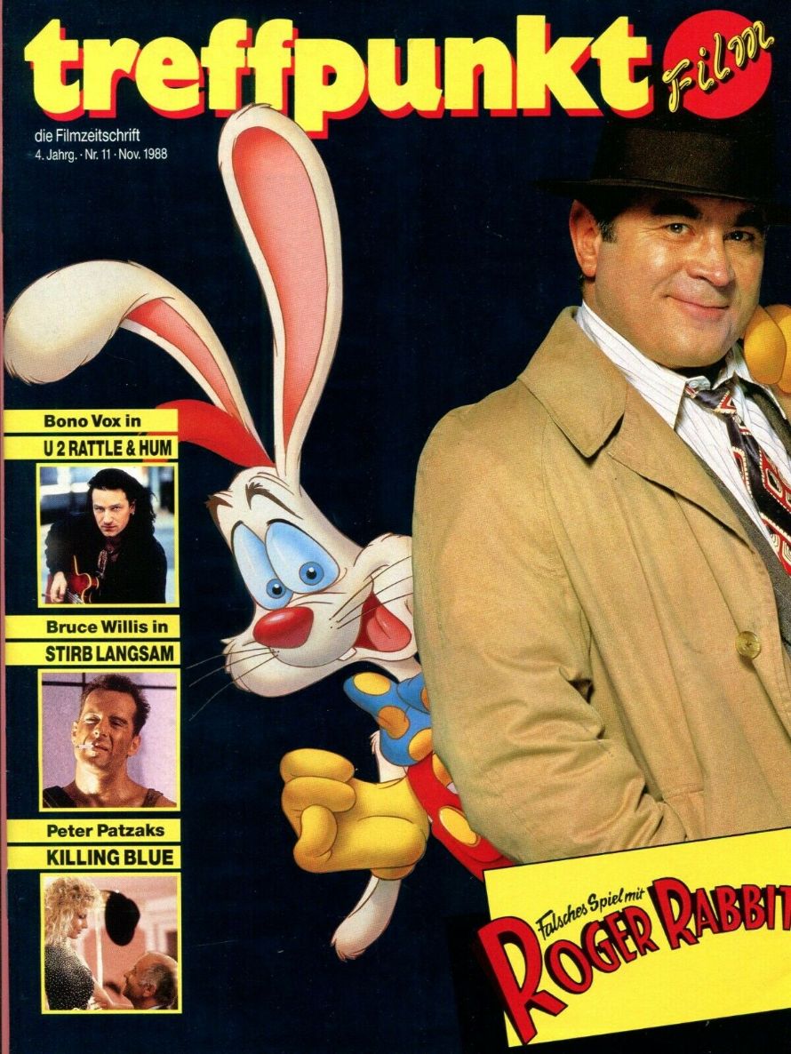 TREFFPUNKT KINO magazine side cover Issue 11  November 1988