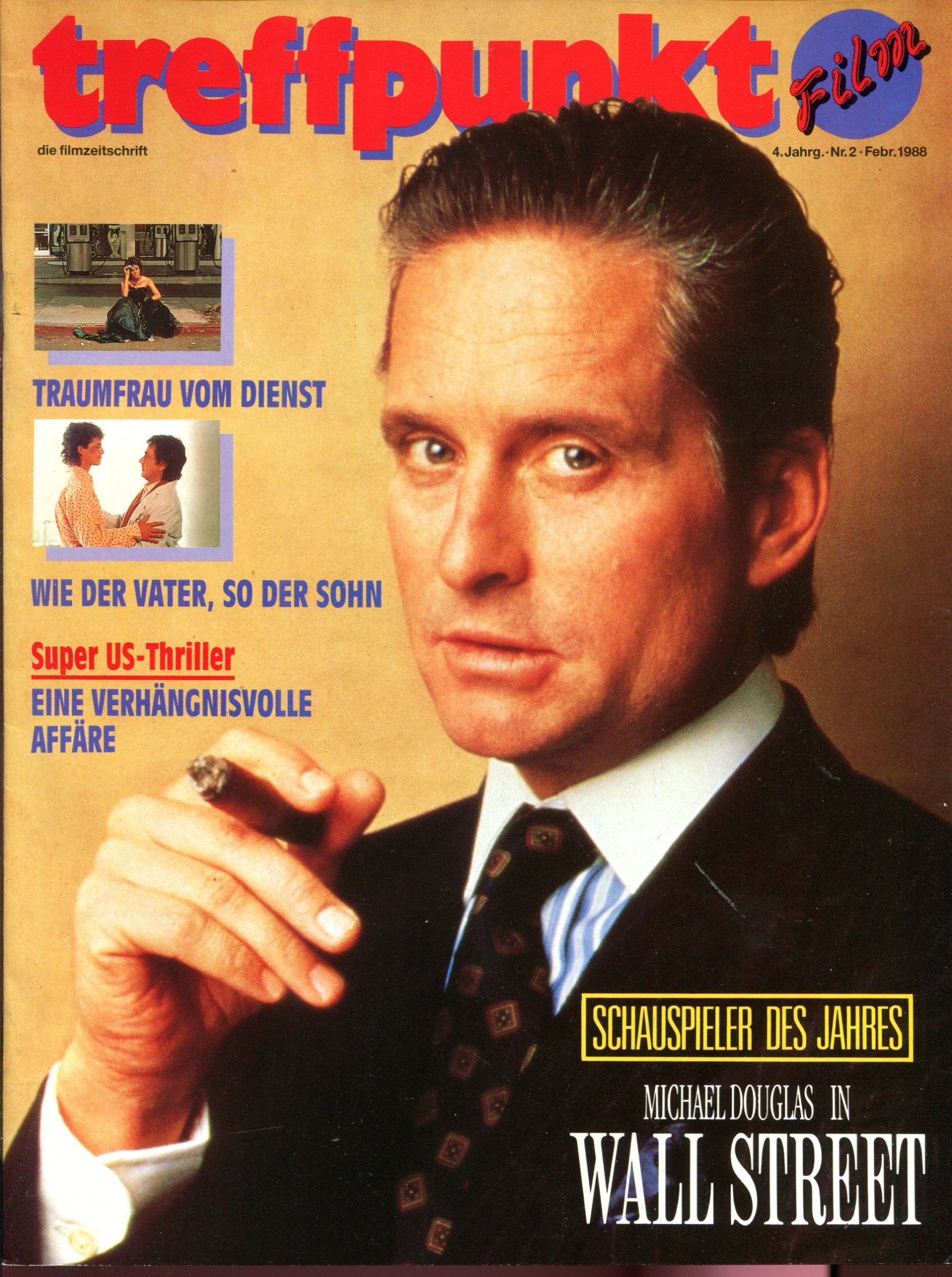 TREFFPUNKT KINO magazine side cover Issue 2   1988
