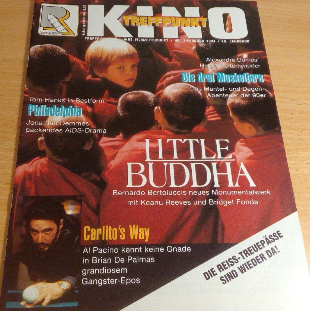 TREFFPUNKT KINO magazine side cover February 1992