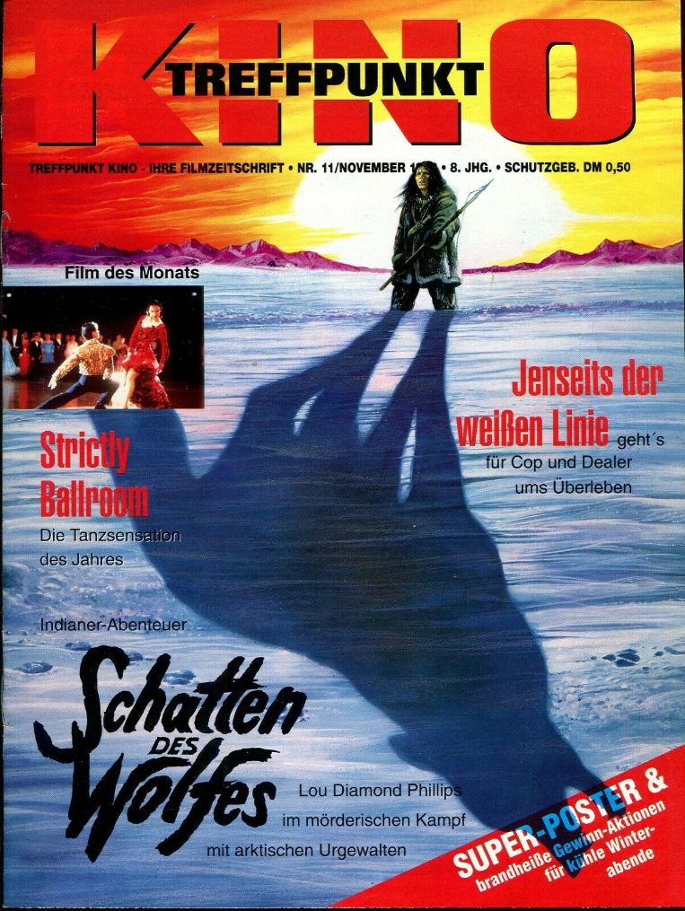 TREFFPUNKT KINO magazine side cover Issue 11  November 1992