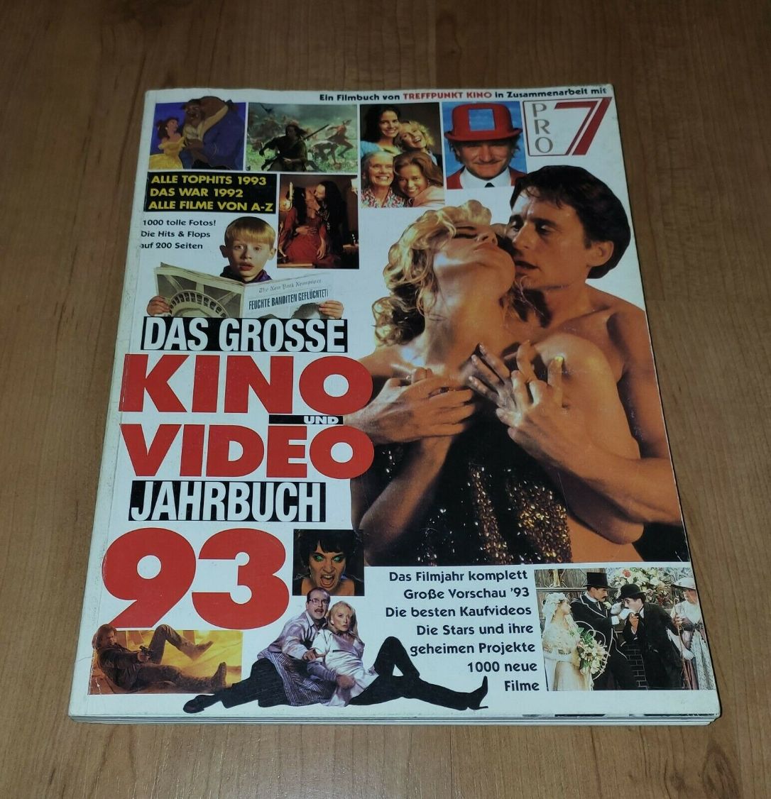 TREFFPUNKT KINO magazine side cover Issue 7  July 1993