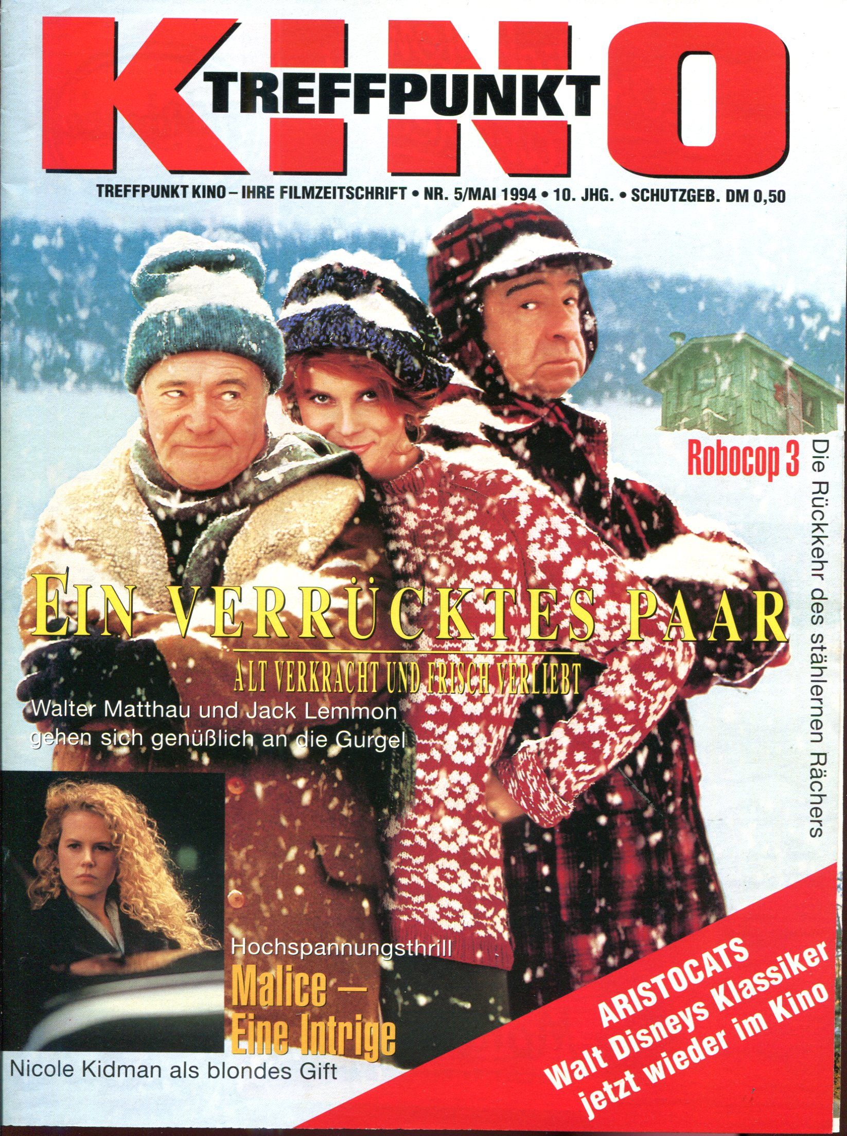TREFFPUNKT KINO magazine side cover Issue 5 May 1994